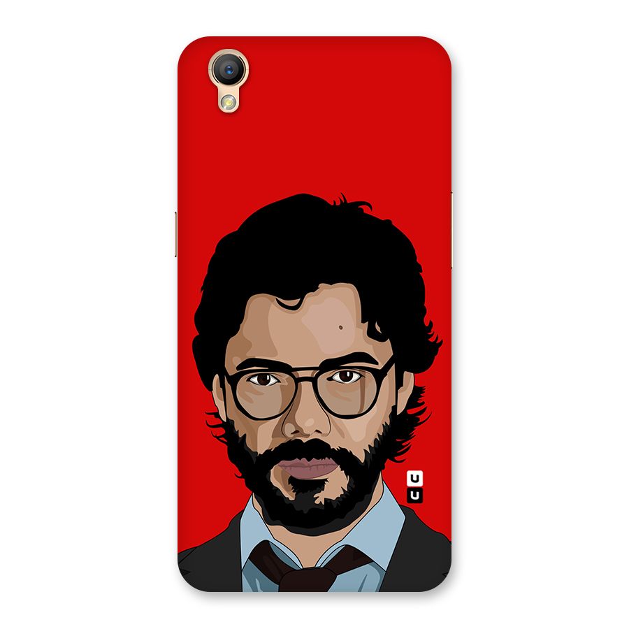 The Professor Illustration Art Back Case for Oppo A37