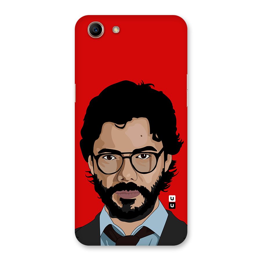 The Professor Illustration Art Back Case for Oppo A83 (2018)