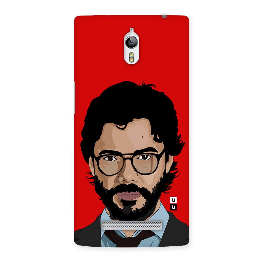 The Professor Illustration Art Back Case for Oppo Find 7