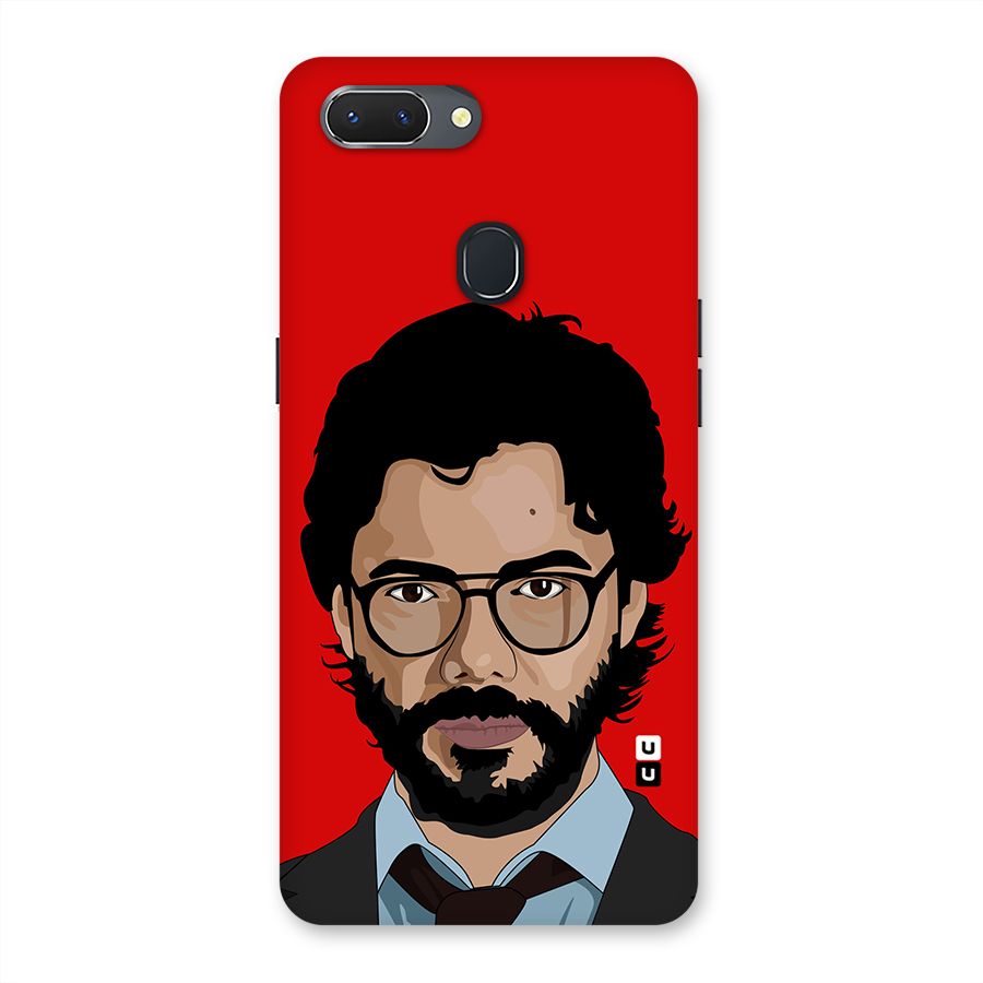 The Professor Illustration Art Back Case for Oppo Realme 2