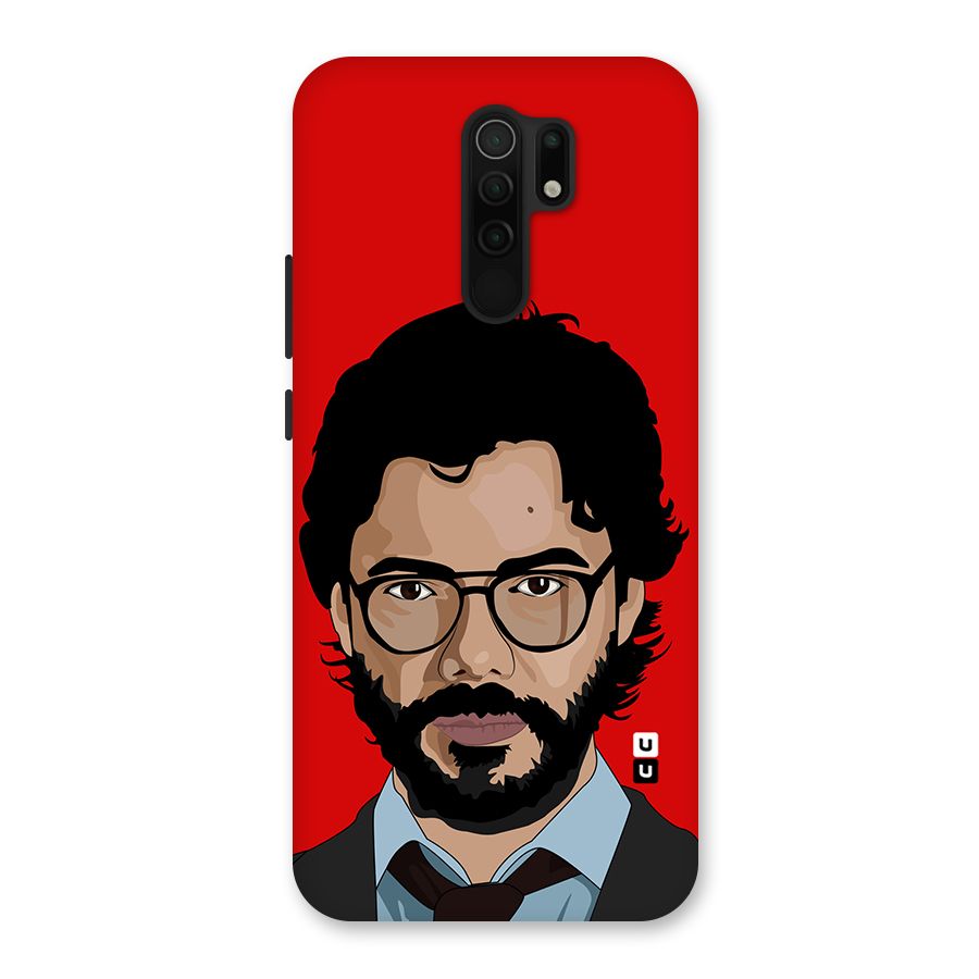 The Professor Illustration Art Back Case for Poco M2