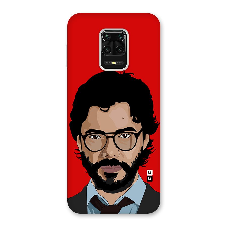 The Professor Illustration Art Back Case for Poco M2 Pro