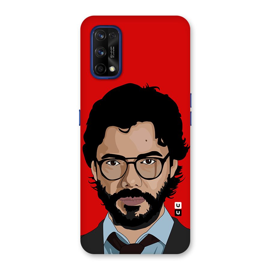 The Professor Illustration Art Back Case for Realme 7 Pro
