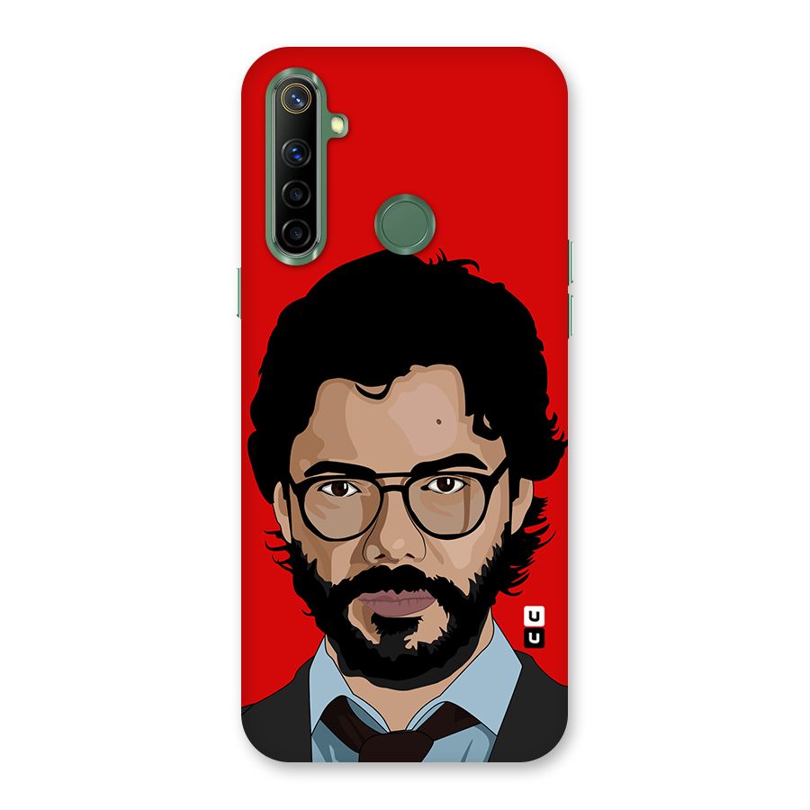 The Professor Illustration Art Back Case for Realme Narzo 10