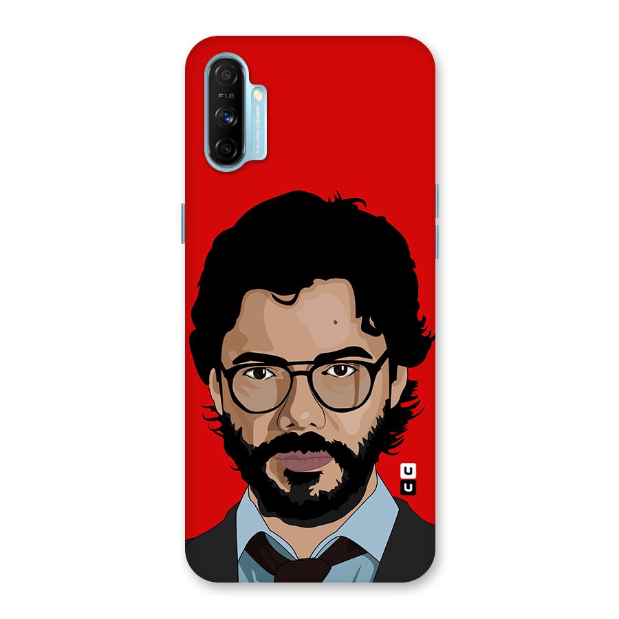 The Professor Illustration Art Back Case for Realme Narzo 20A