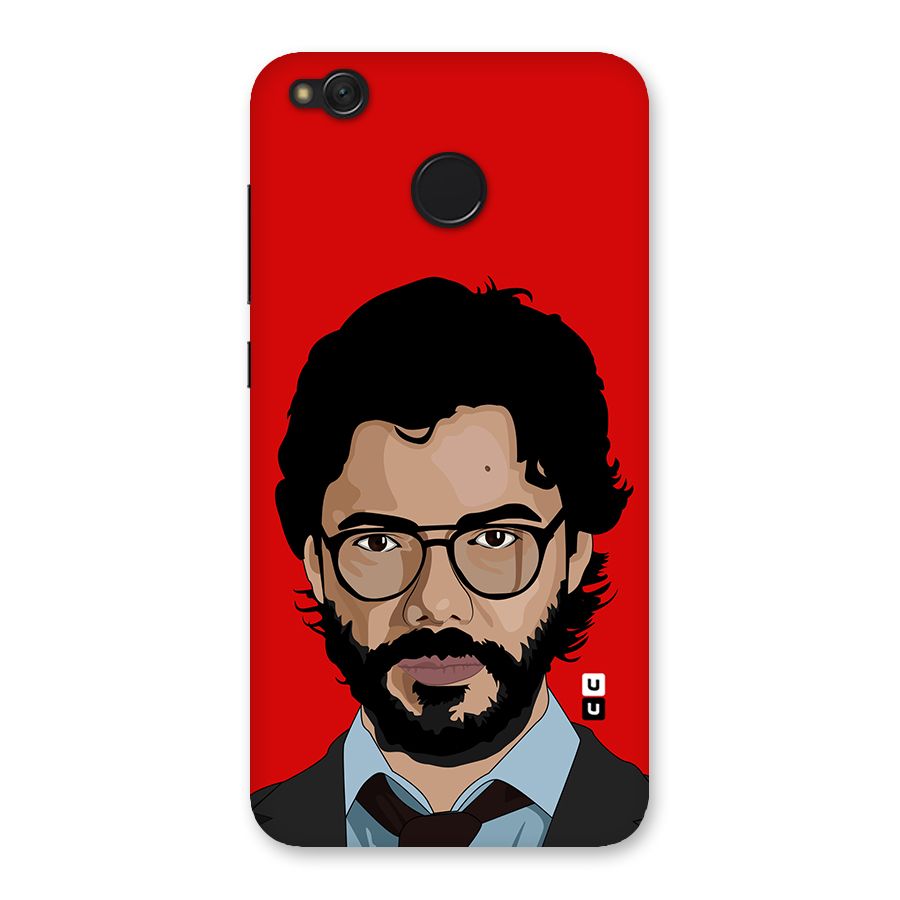The Professor Illustration Art Back Case for Redmi 4