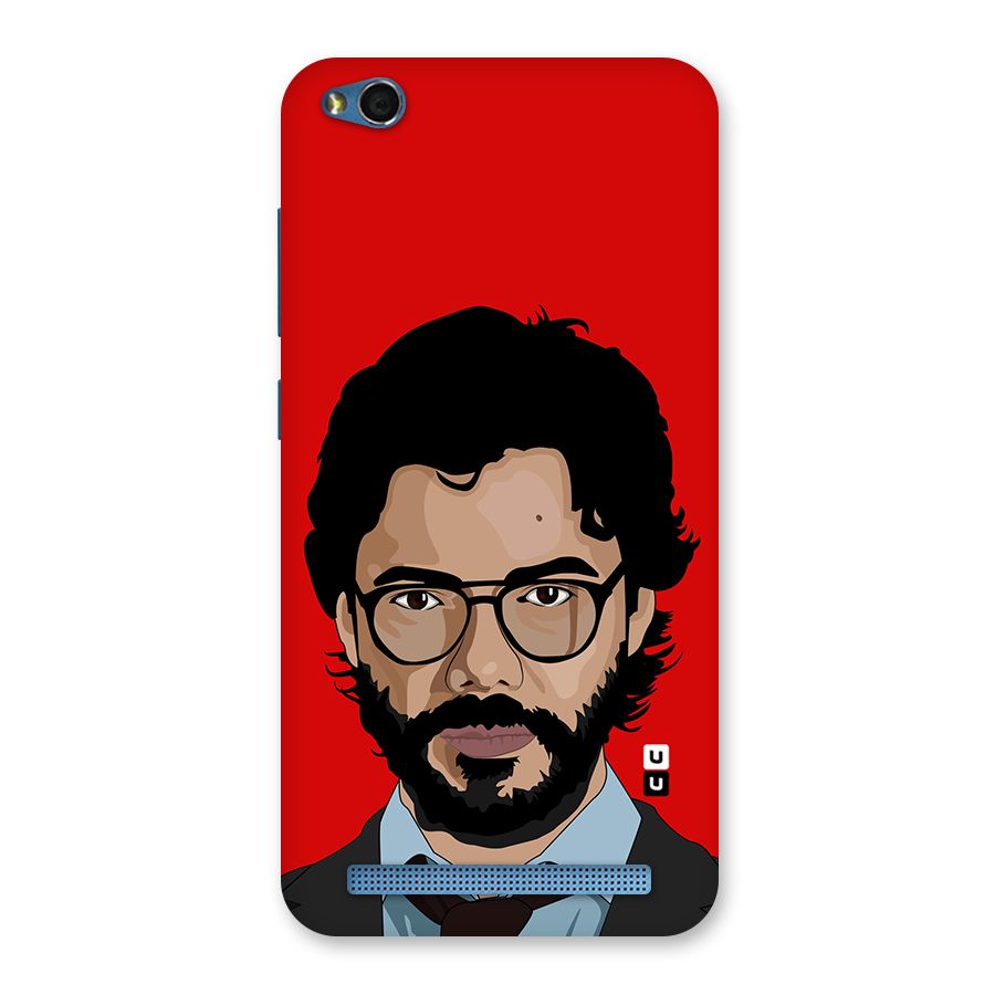The Professor Illustration Art Back Case for Redmi 5A