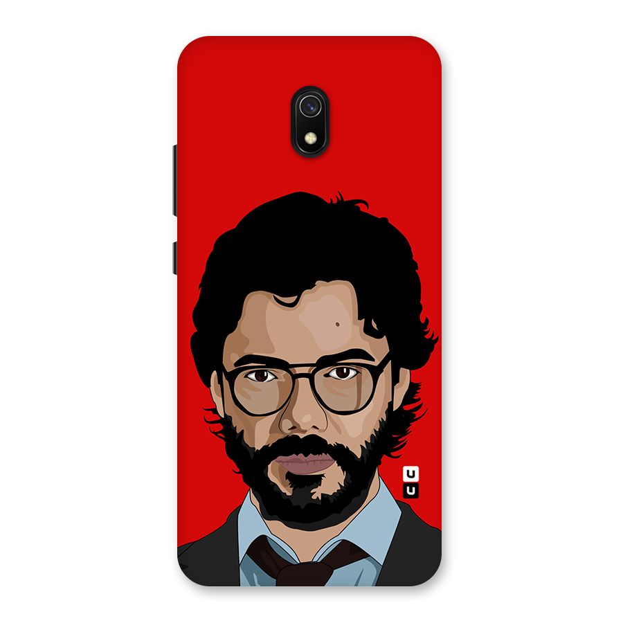The Professor Illustration Art Back Case for Redmi 8A