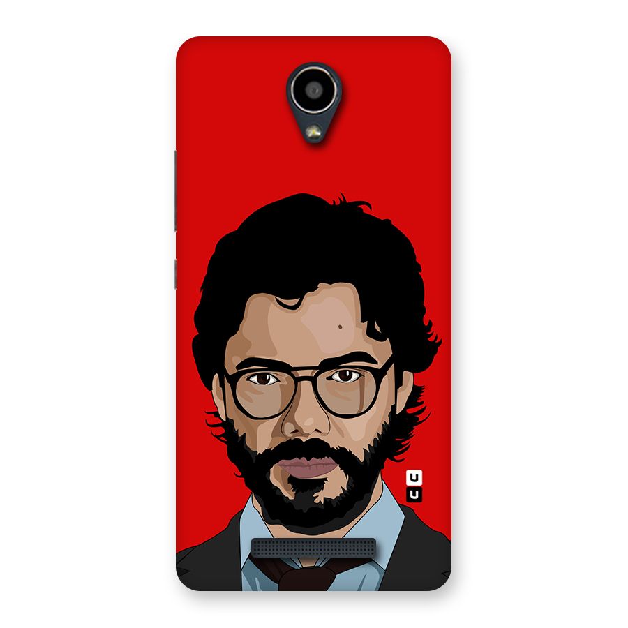 The Professor Illustration Art Back Case for Redmi Note 2