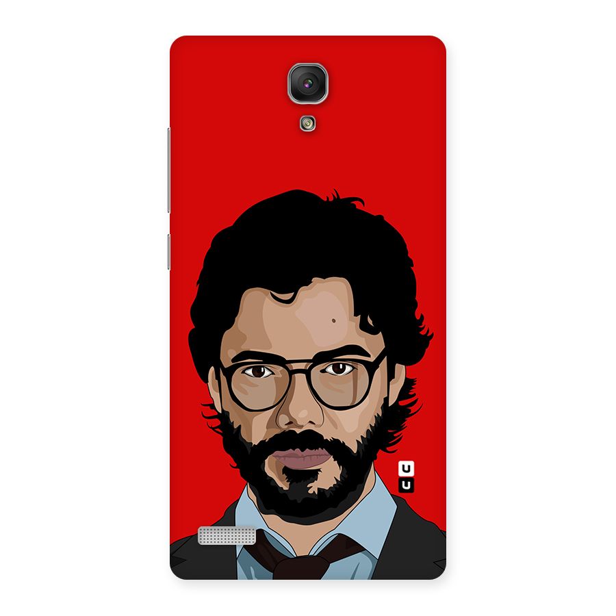 The Professor Illustration Art Back Case for Redmi Note Prime