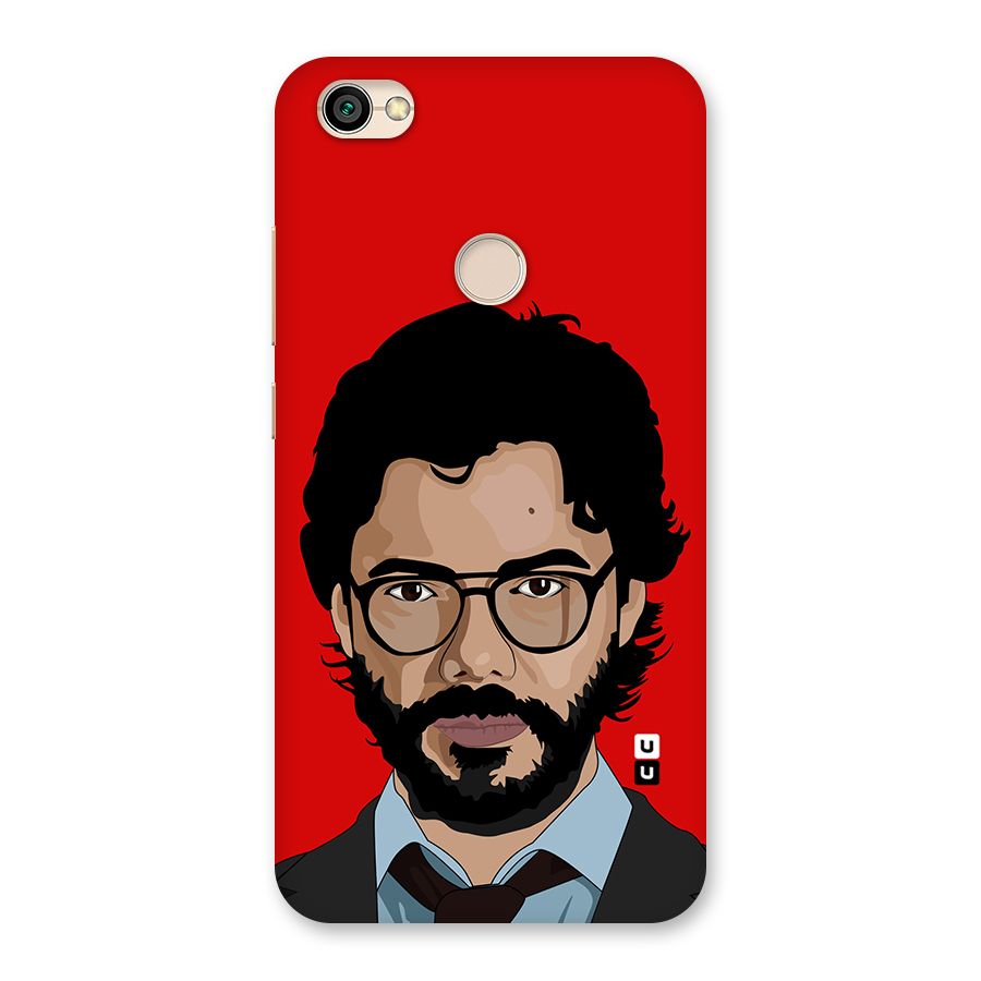 The Professor Illustration Art Back Case for Redmi Y1 2017