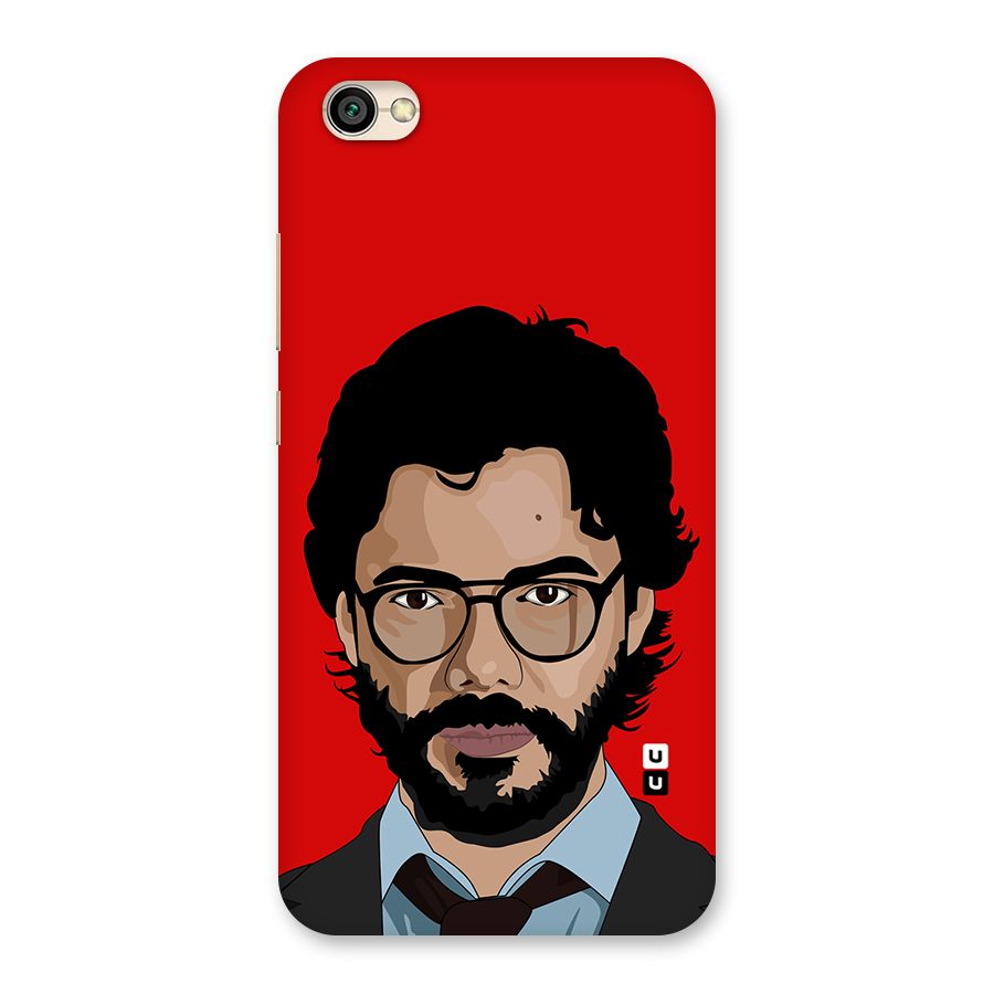 The Professor Illustration Art Back Case for Redmi Y1 Lite