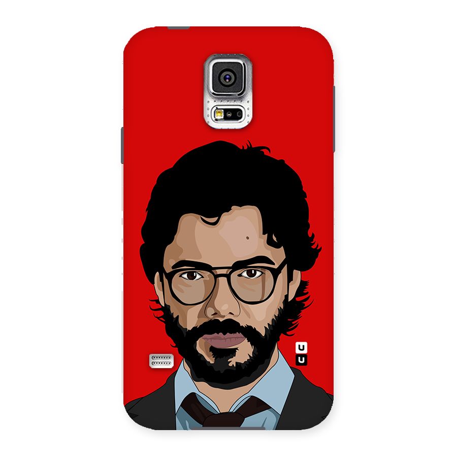 The Professor Illustration Art Back Case for Samsung Galaxy S5