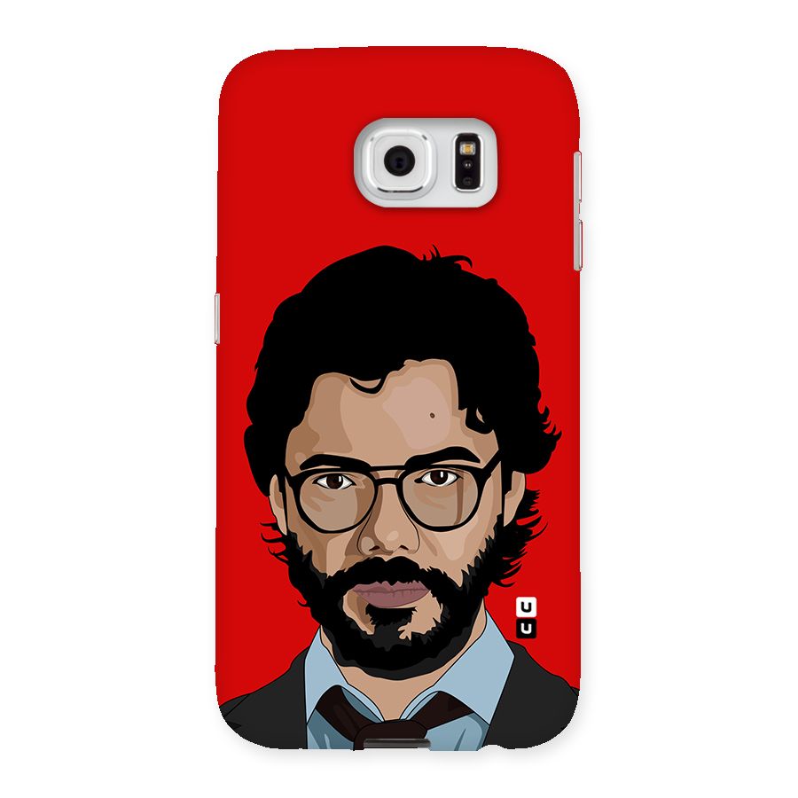The Professor Illustration Art Back Case for Samsung Galaxy S6