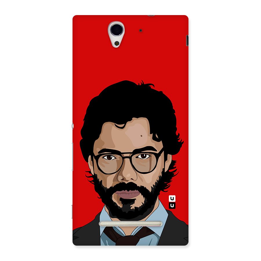 The Professor Illustration Art Back Case for Sony Xperia C3