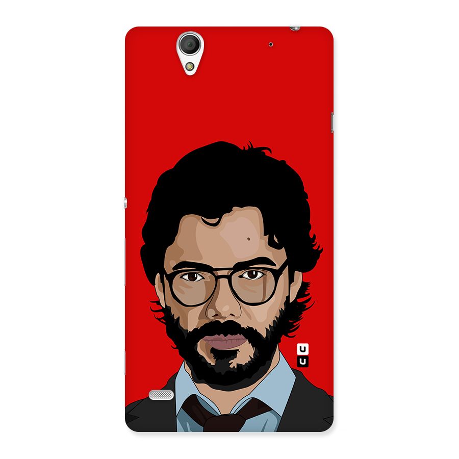 The Professor Illustration Art Back Case for Sony Xperia C4