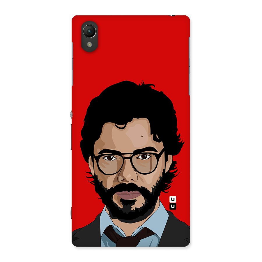 The Professor Illustration Art Back Case for Sony Xperia Z1