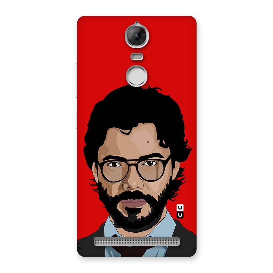 The Professor Illustration Art Back Case for Vibe K5 Note