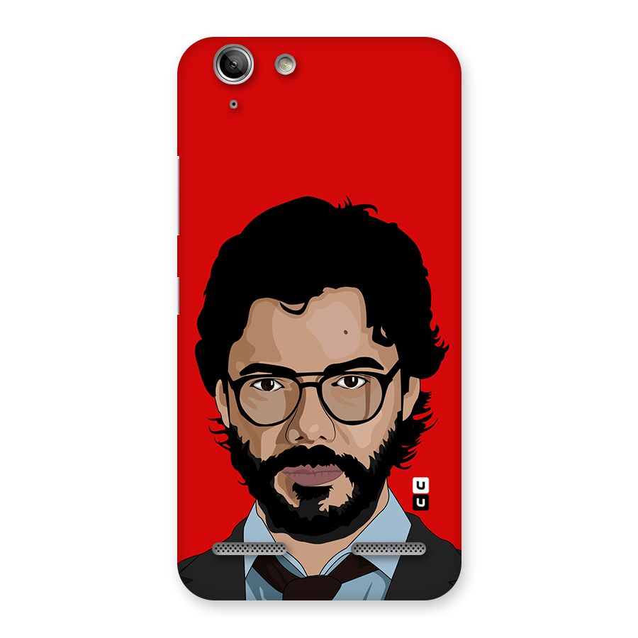 The Professor Illustration Art Back Case for Vibe K5 Plus
