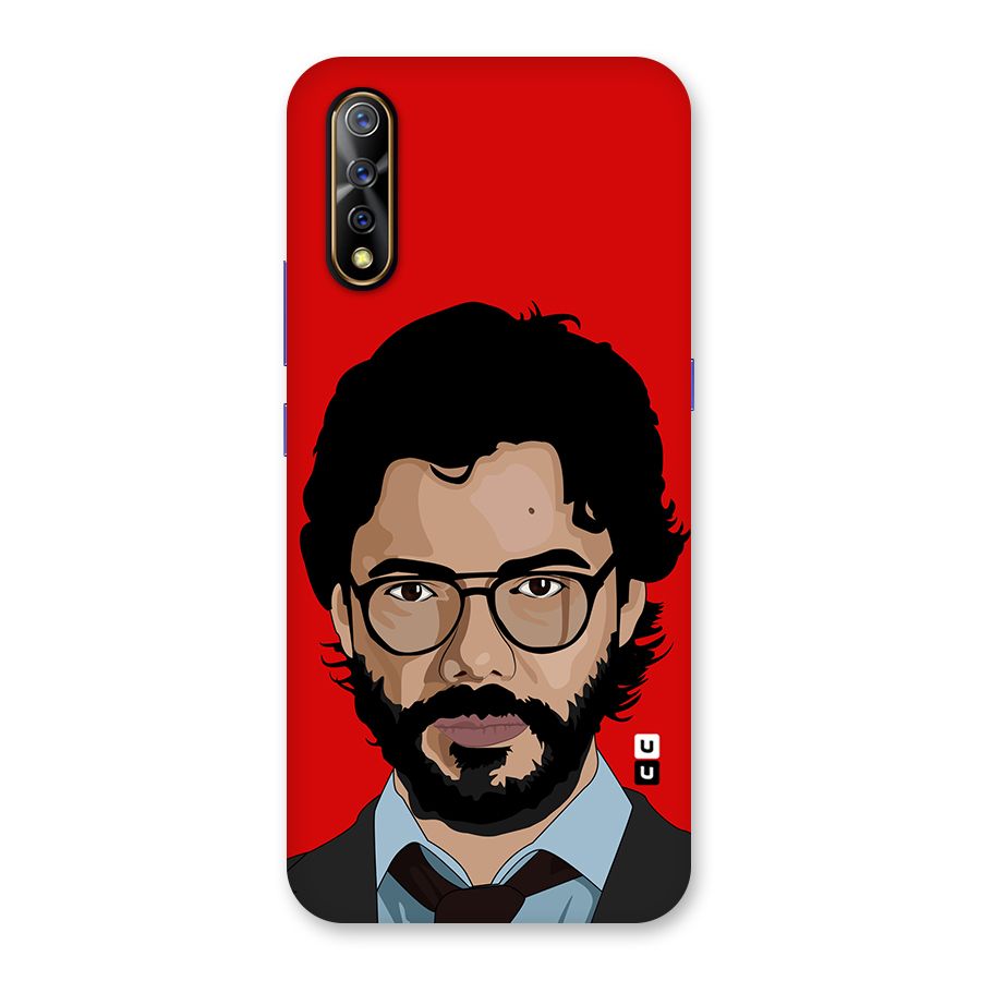 The Professor Illustration Art Back Case for Vivo S1