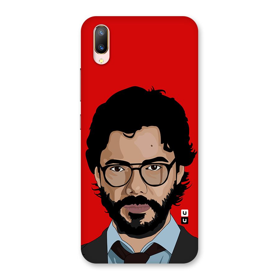 The Professor Illustration Art Back Case for Vivo V11 Pro