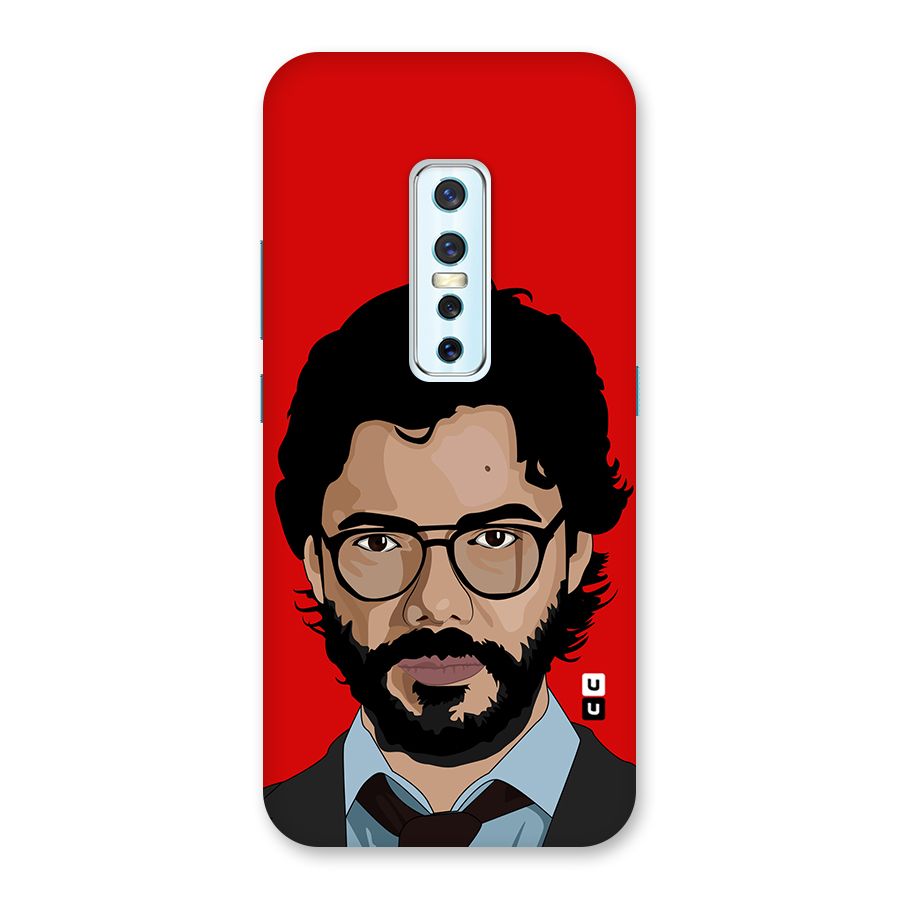 The Professor Illustration Art Back Case for Vivo V17 Pro
