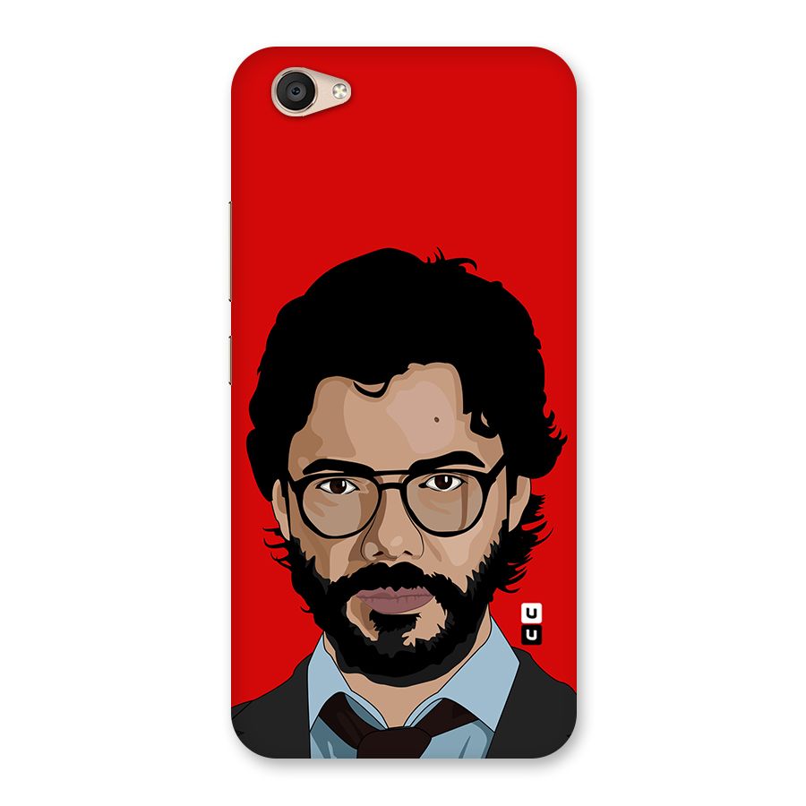 The Professor Illustration Art Back Case for Vivo V5 Plus