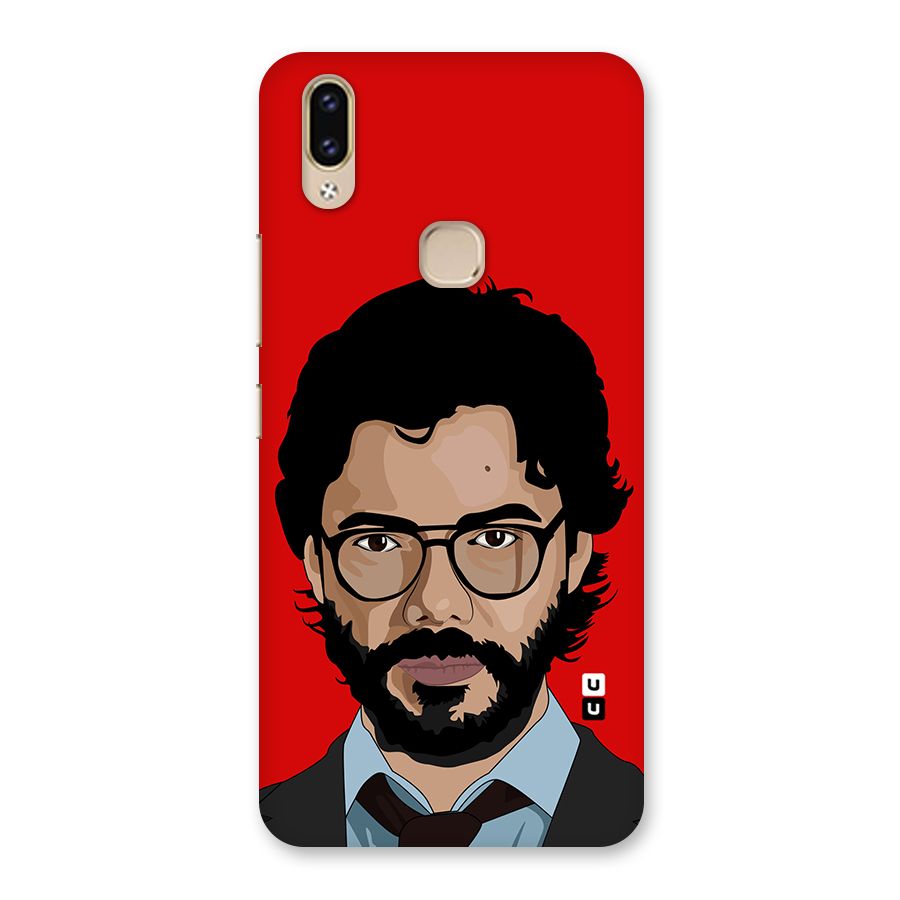 The Professor Illustration Art Back Case for Vivo V9 Youth