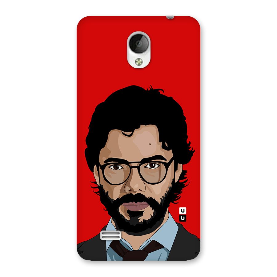 The Professor Illustration Art Back Case for Vivo Y21
