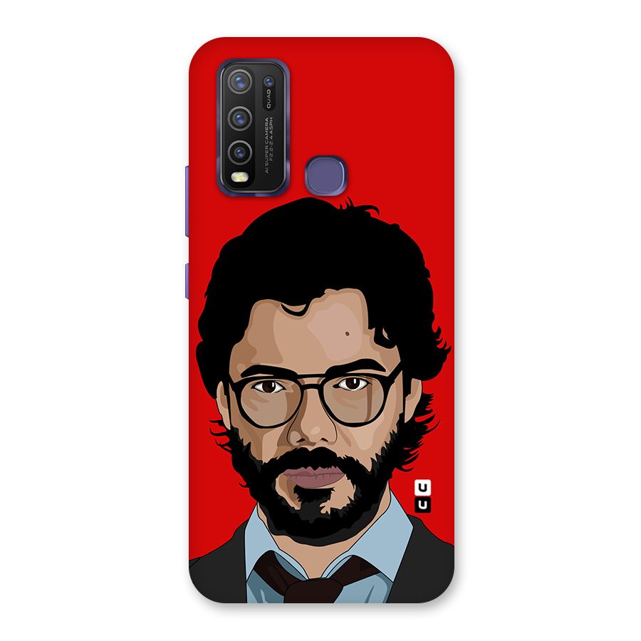 The Professor Illustration Art Back Case for Vivo Y50