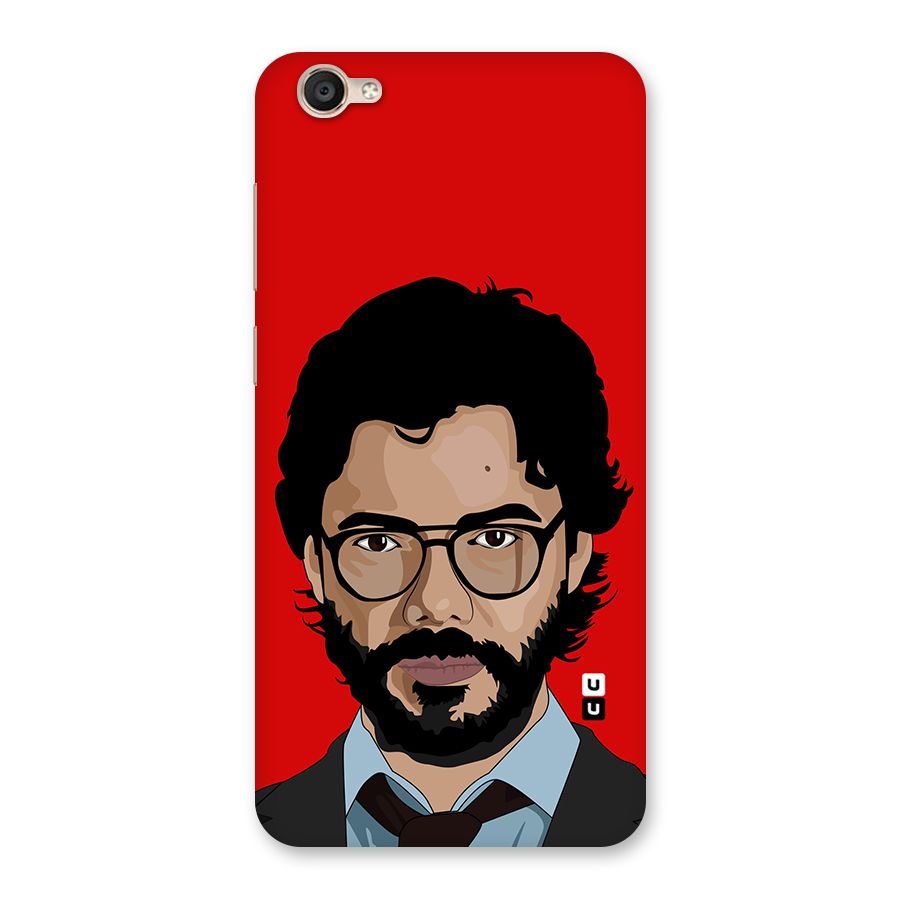 The Professor Illustration Art Back Case for Vivo Y55L