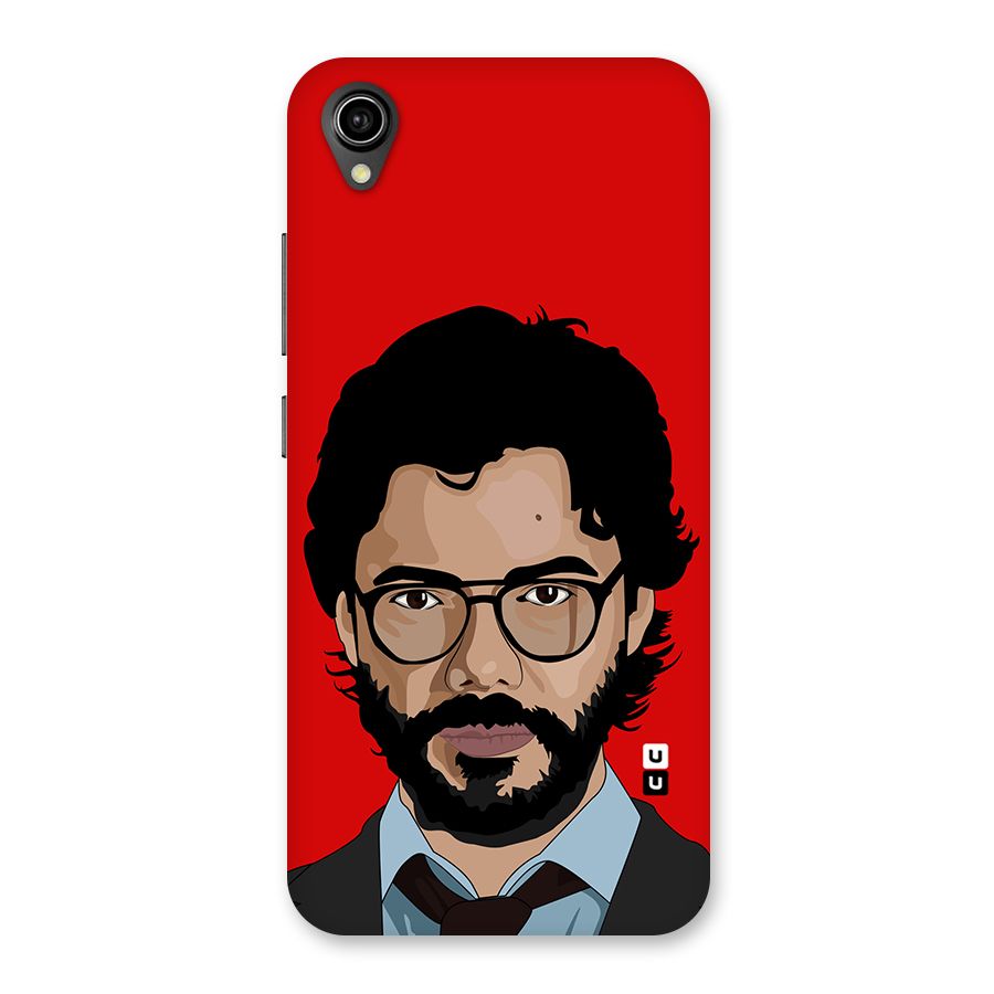 The Professor Illustration Art Back Case for Vivo Y90