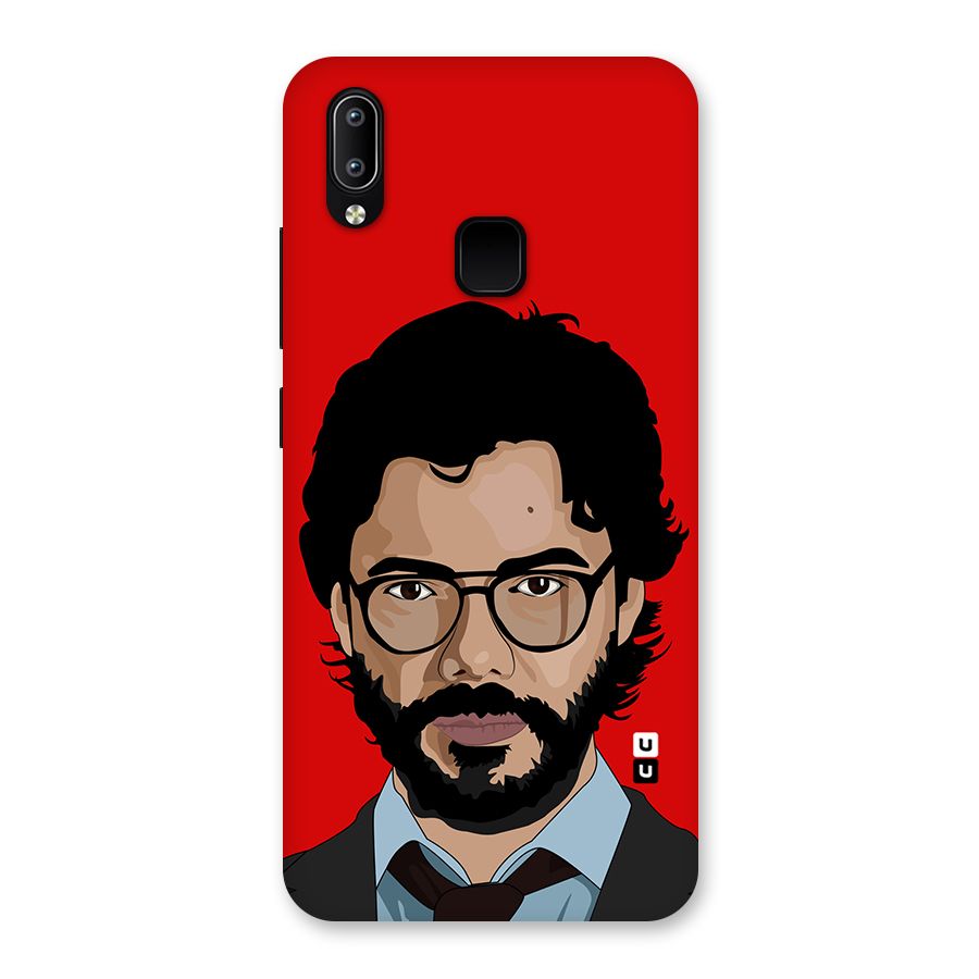 The Professor Illustration Art Back Case for Vivo Y93