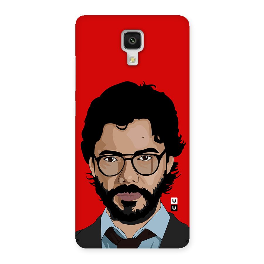 The Professor Illustration Art Back Case for Xiaomi Mi 4