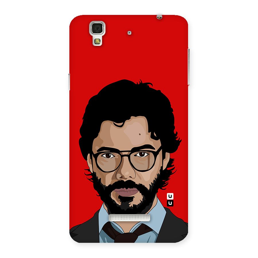The Professor Illustration Art Back Case for YU Yureka Plus