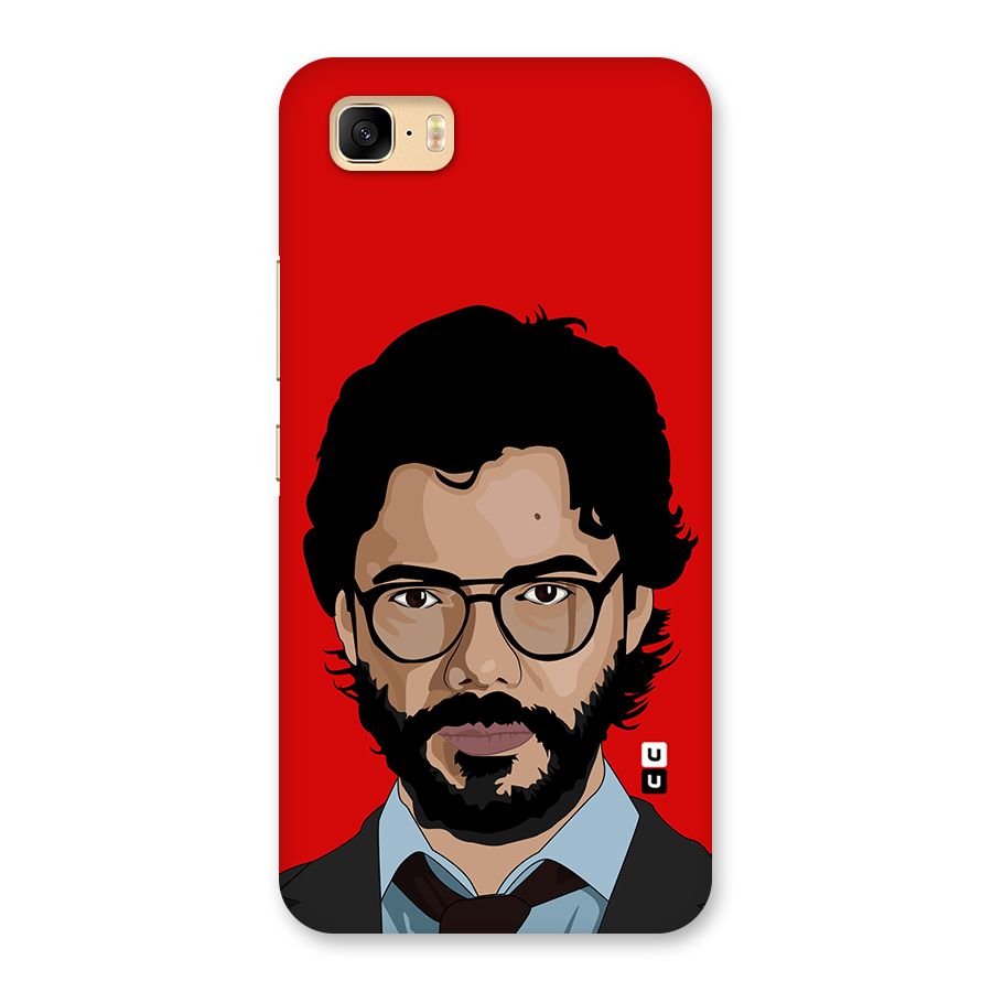The Professor Illustration Art Back Case for Zenfone 3s Max