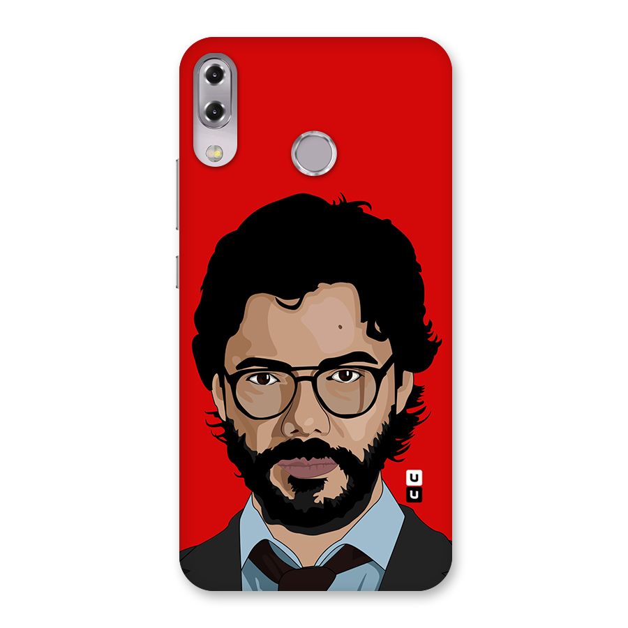 The Professor Illustration Art Back Case for Zenfone 5Z