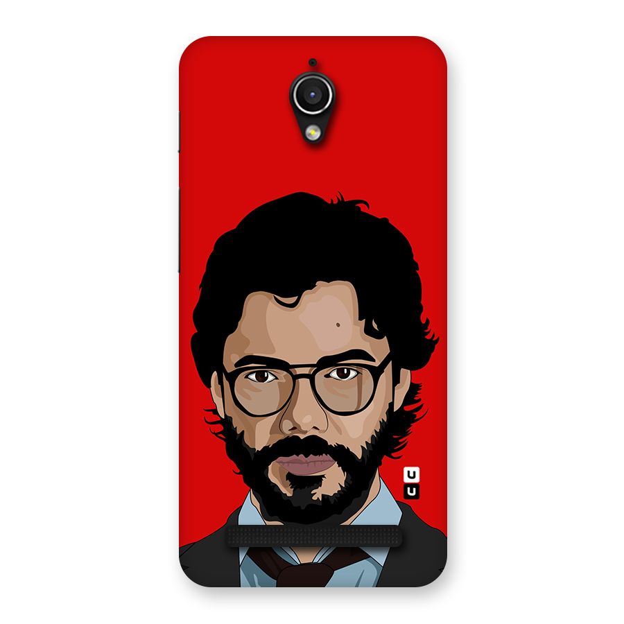 The Professor Illustration Art Back Case for Zenfone Go