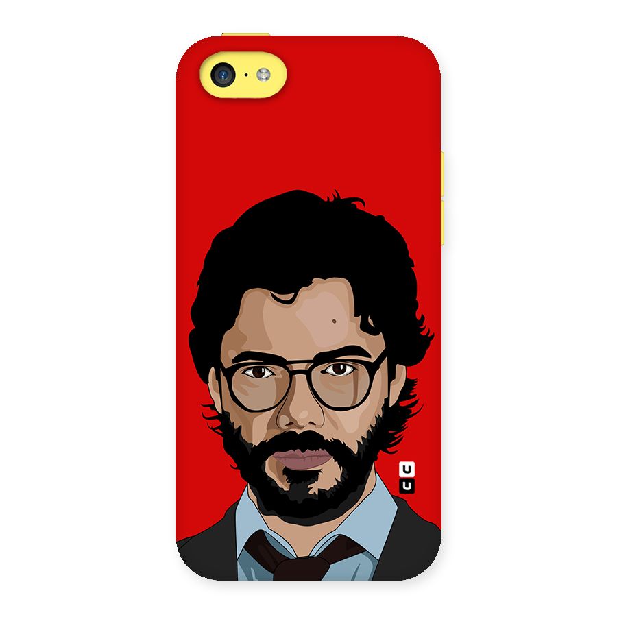 The Professor Illustration Art Back Case for iPhone 5C