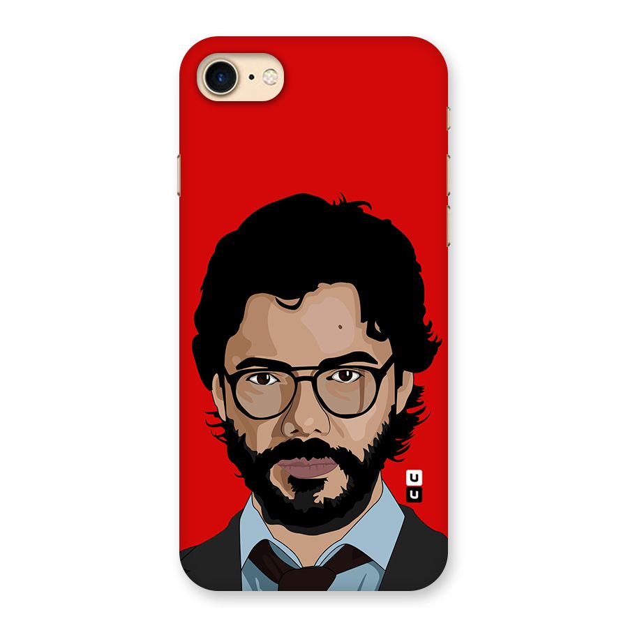 The Professor Illustration Art Back Case for iPhone 7