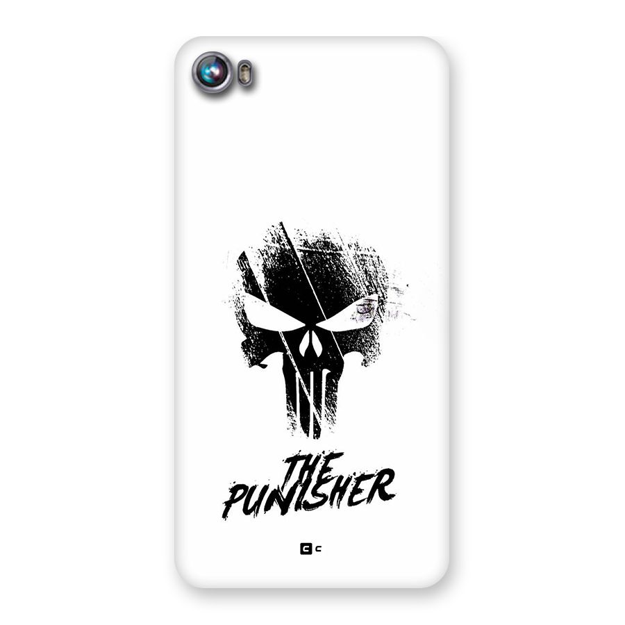 The Punisher Back Case for Canvas Fire 4 (A107)
