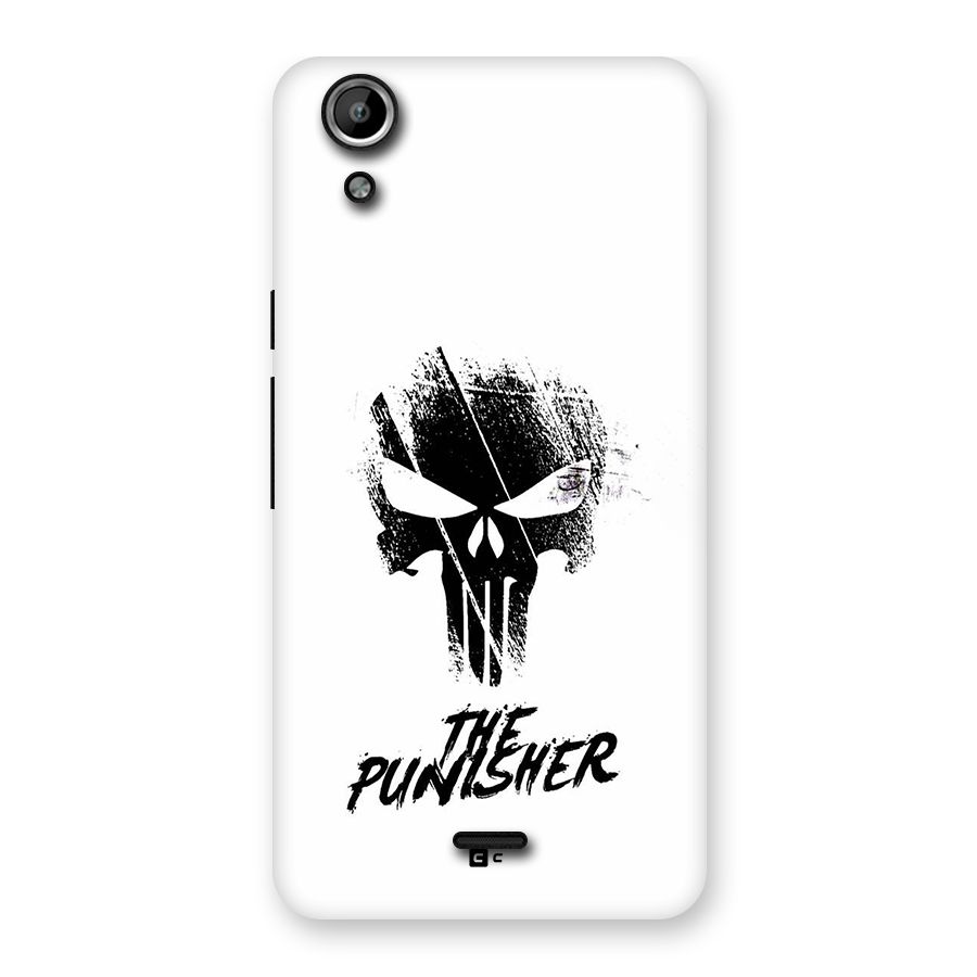 The Punisher Back Case for Canvas Selfie Lens Q345