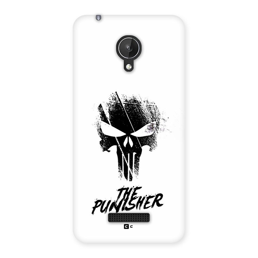 The Punisher Back Case for Canvas Spark Q380