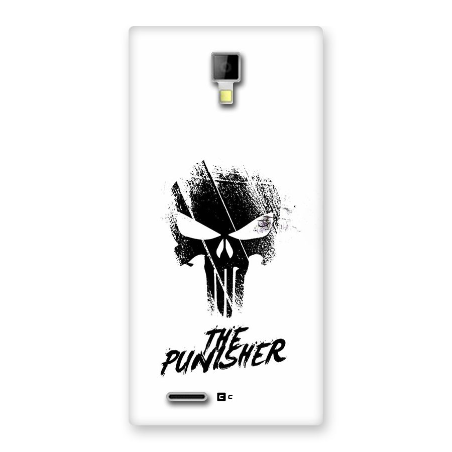 The Punisher Back Case for Canvas Xpress A99