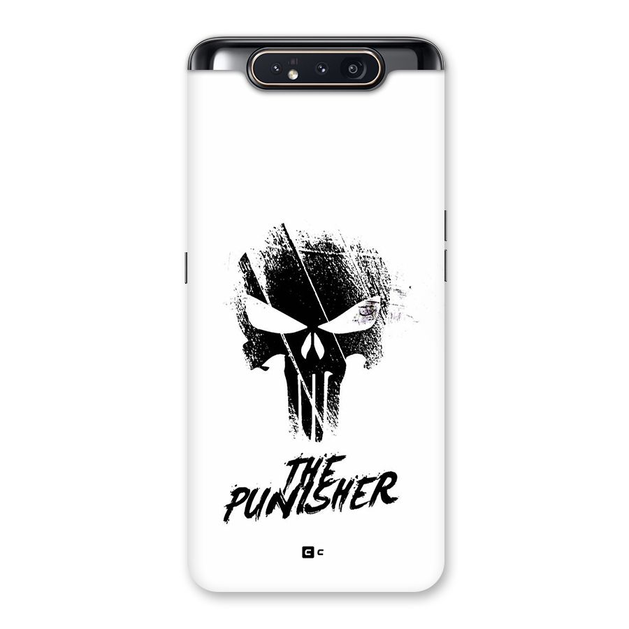 The Punisher Back Case for Galaxy A80