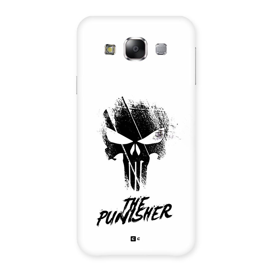 The Punisher Back Case for Galaxy E5