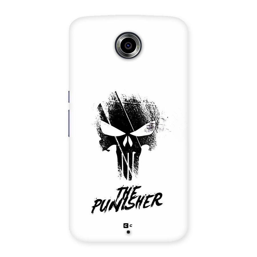 The Punisher Back Case for Google Nexus 6