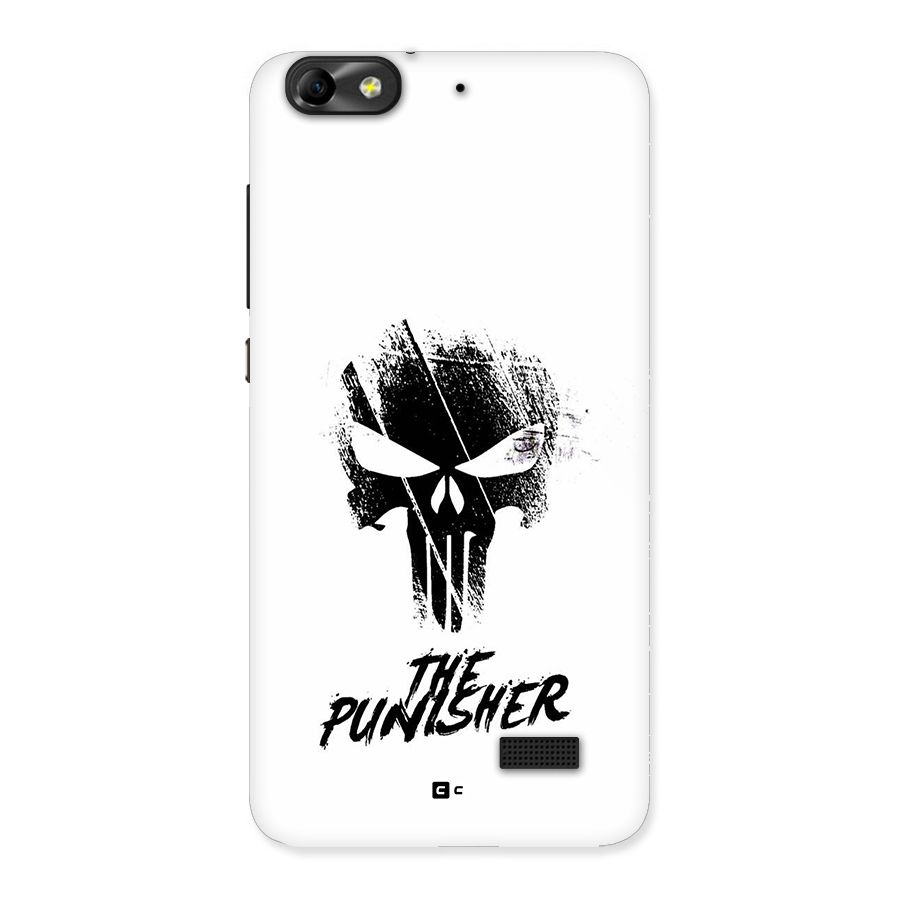 The Punisher Back Case for Honor 4C