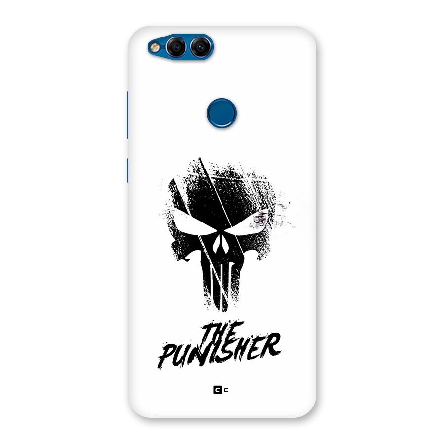 The Punisher Back Case for Honor 7X