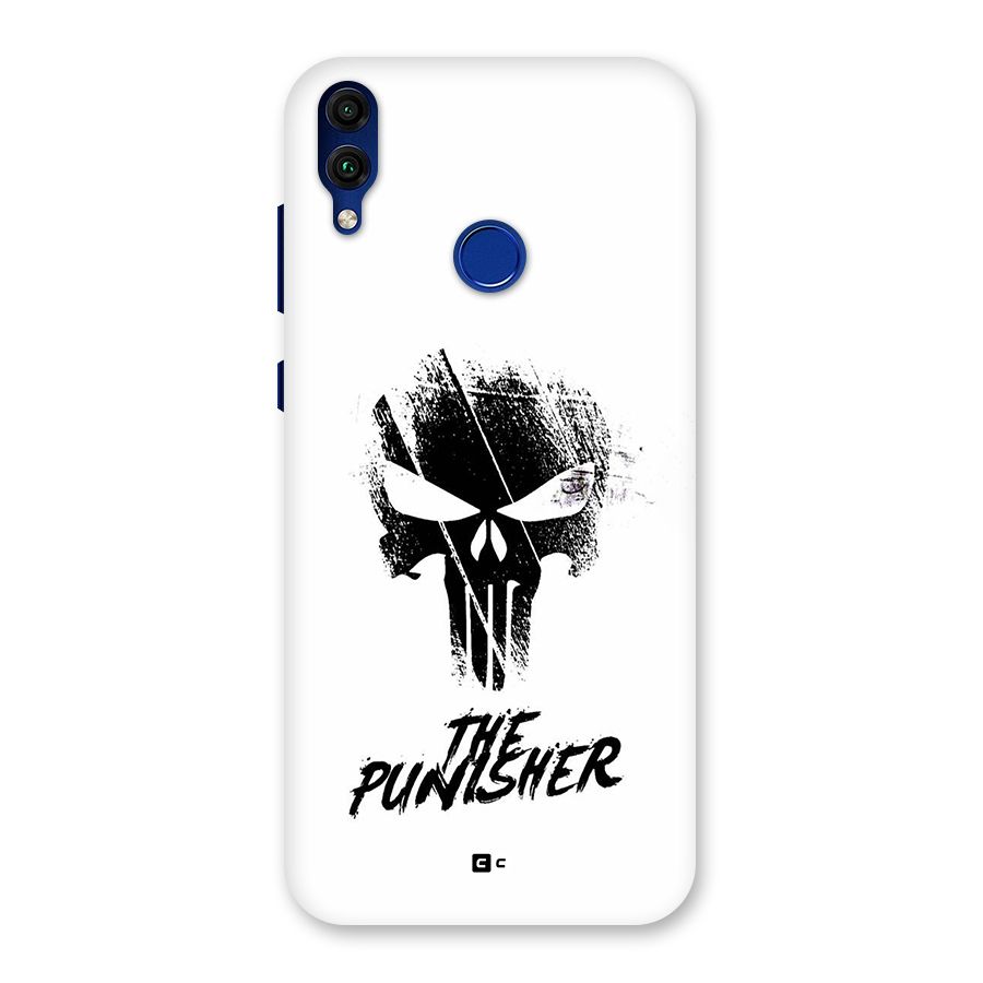 The Punisher Back Case for Honor 8C